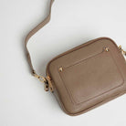 Sienna Crossbody Bag Dark Taupe | Betsy & Floss