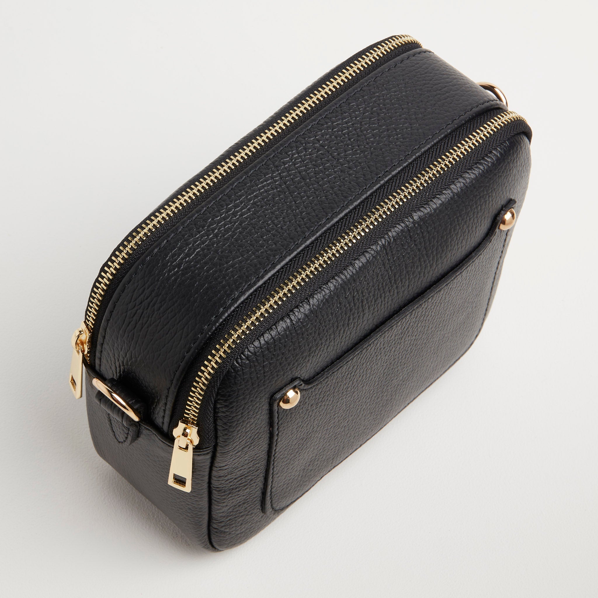 Sienna Crossbody Bag Black | Betsy & Floss