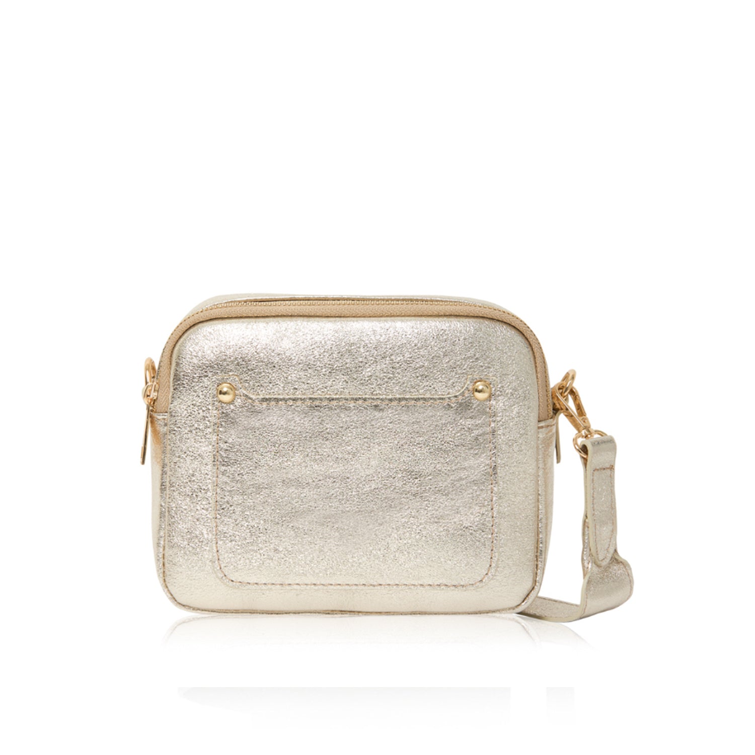 Sienna Crossbody Bag Gold | Betsy & Floss