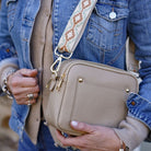 Sienna Crossbody Bag Antique Pink | Betsy & Floss