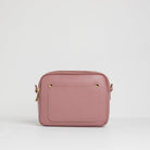 Sienna Crossbody Bag in Antique Pink with Candy Stripe Strap Antique Pink | Betsy & Floss