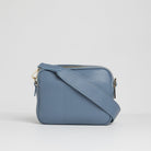 Sienna Crossbody Bag in Denim Blue with Light Blue Bohemian Strap Denim Blue | Betsy & Floss