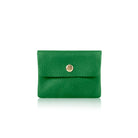 Small Leather Purse Green | Betsy & Floss