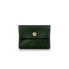 Small Leather Purse Dark Green | Betsy & Floss