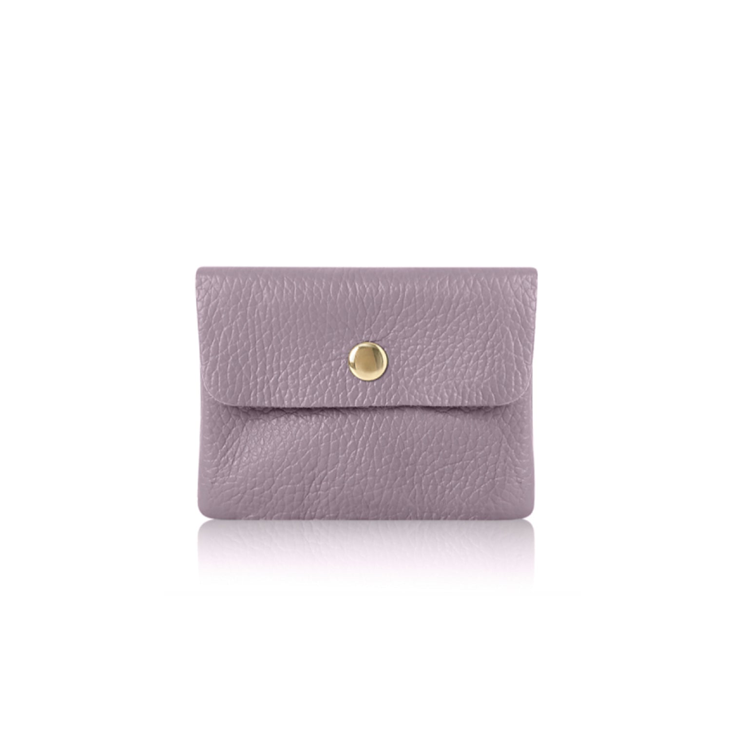 Small Leather Purse Lilac | Betsy & Floss