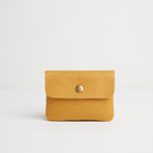 Small Leather Purse Mustard | Betsy & Floss