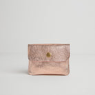 Small Leather Purse Rose Gold | Betsy & Floss