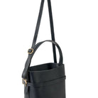 Sora Large Leather Bucket Bag Tan | Betsy & Floss