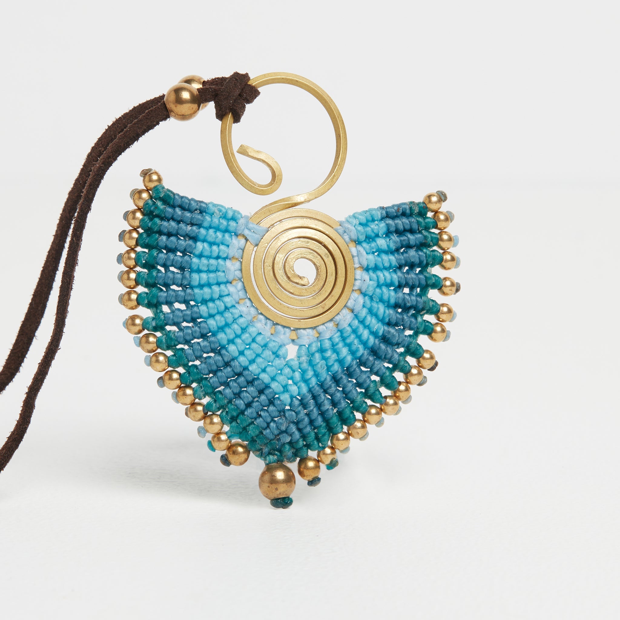 Statement Necklace in Aqua Mix | Betsy & Floss