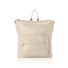 Tivoli Leather Backpack or Shoulder Bag Cream | Betsy & Floss