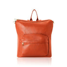 Tivoli Leather Backpack or Shoulder Bag Burnt Orange | Betsy & Floss