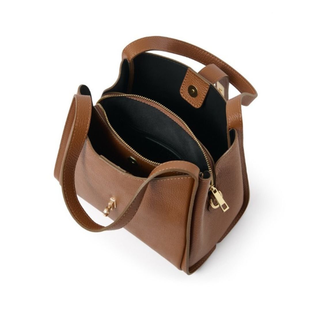 Torres Handbag Tan | Betsy & Floss