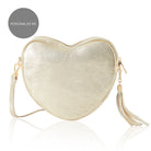 Venice Heart Bag Gold | Betsy & Floss
