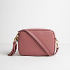 Verona Crossbody Bag, Small Purse, Keyring and Scarf Gift Set in Antique Pink | Betsy & Floss