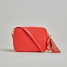 Verona Crossbody Tassel Bag Burnt Orange | Betsy & Floss