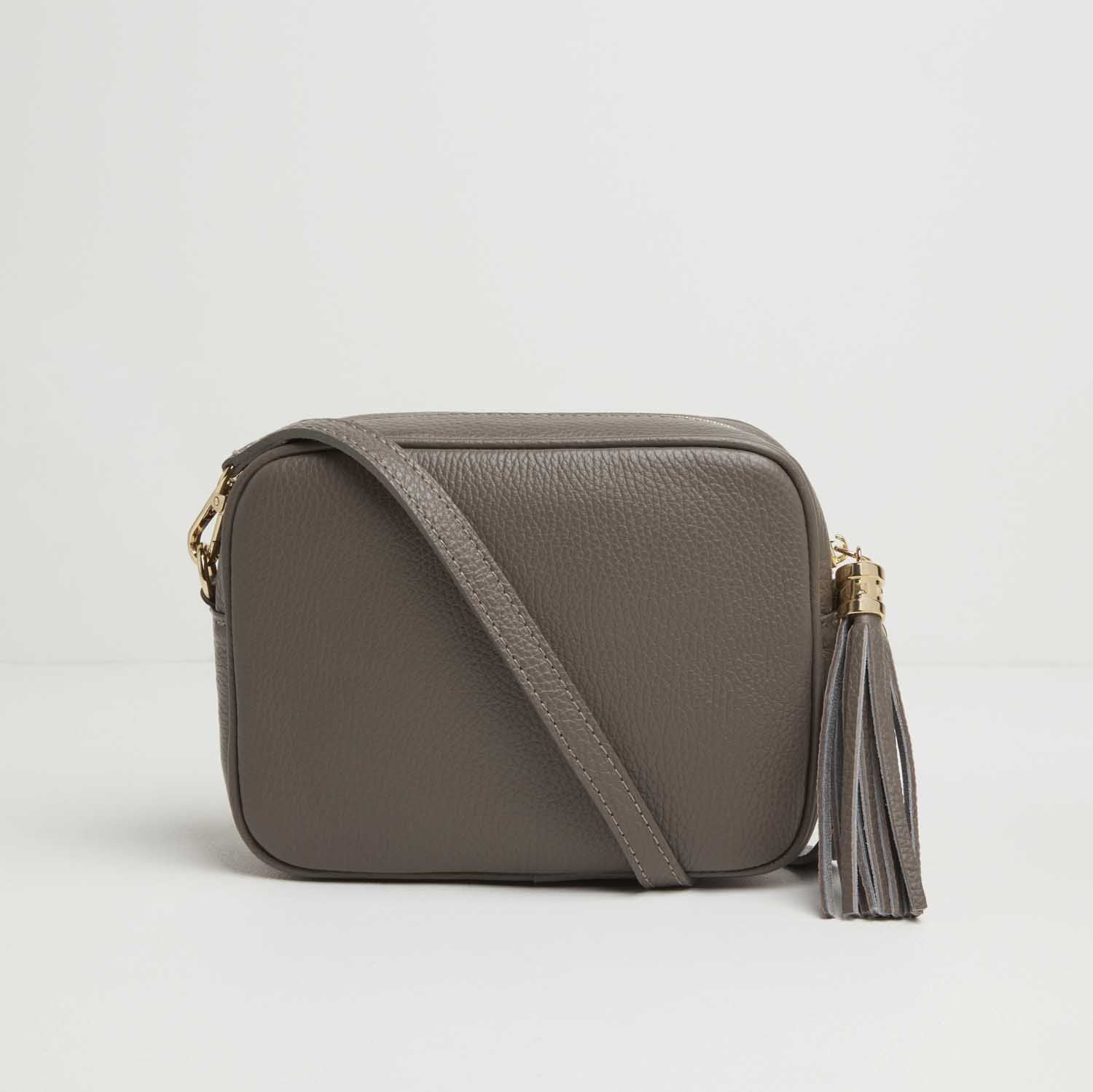 Verona Crossbody Tassel Bag Cinder | Betsy & Floss