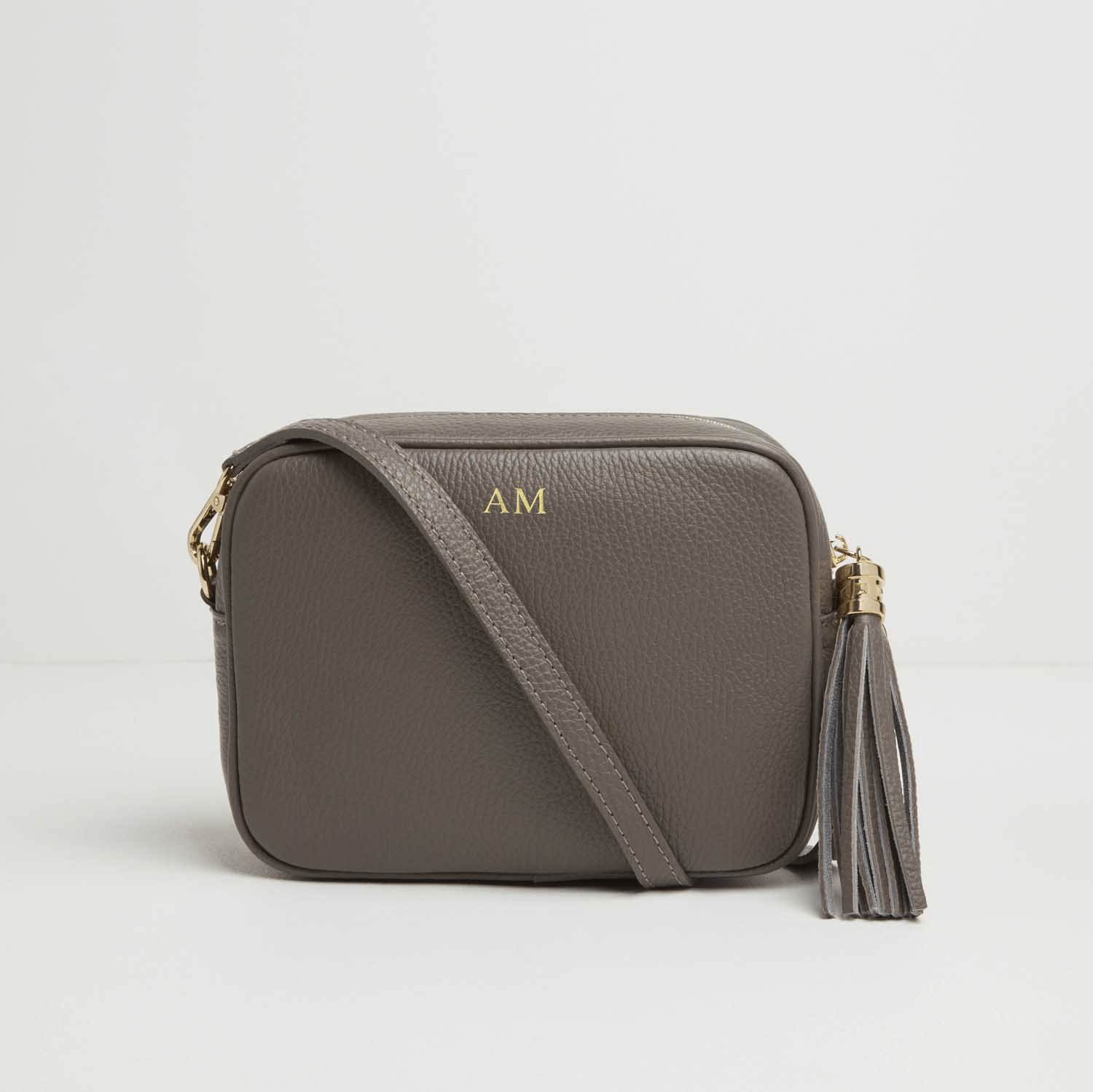 Verona Crossbody Tassel Bag Olive Green | Betsy & Floss