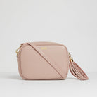 Verona Crossbody Tassel Bag Blush | Betsy & Floss