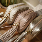 Verona Crossbody Tassel Bag Chocolate Brown | Betsy & Floss