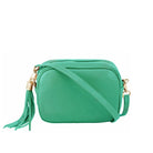 Verona Crossbody Tassel Bag Aqua | Betsy & Floss