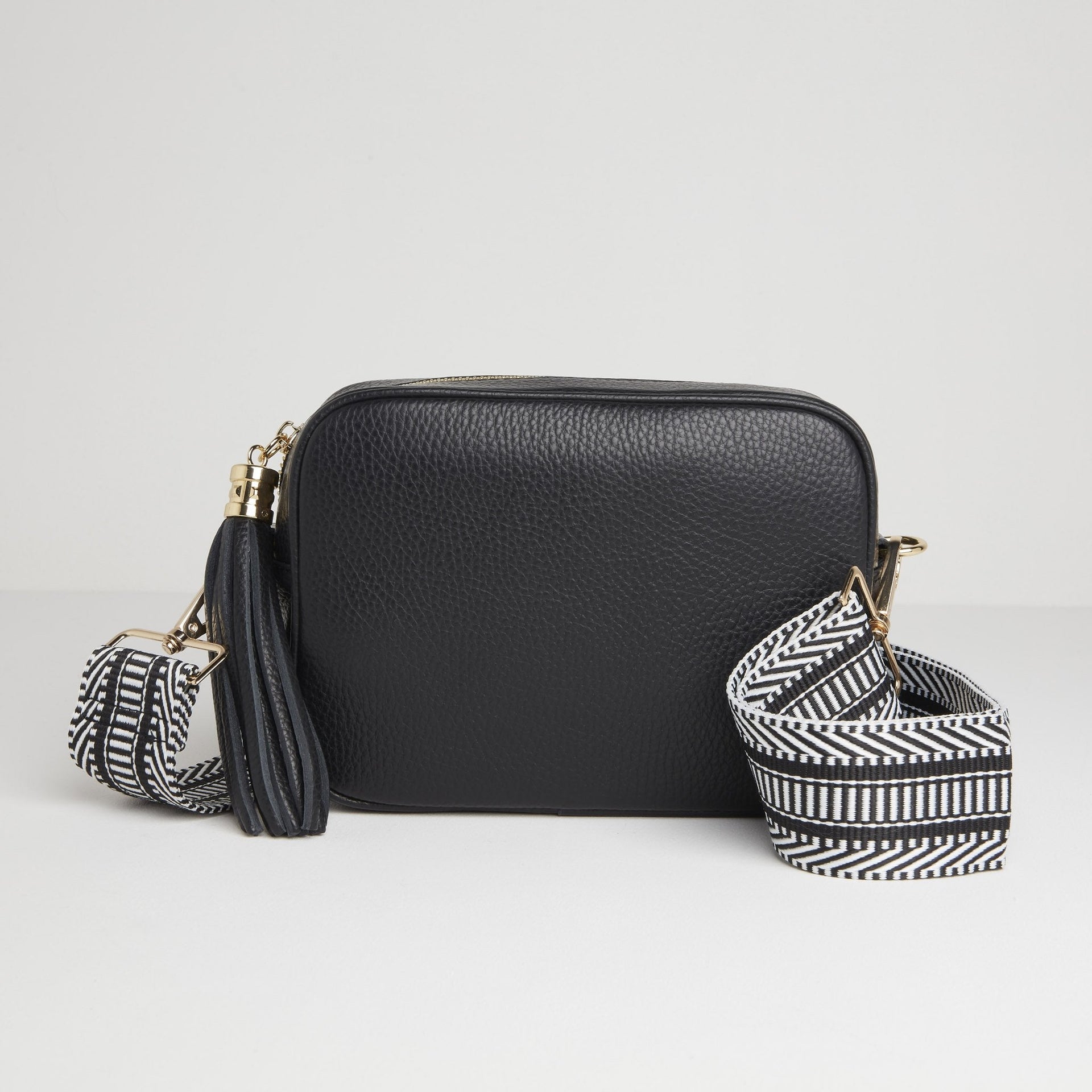 Black tassel purse sale