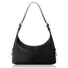 Versa Leather Hobo Handbag Navy | Betsy & Floss