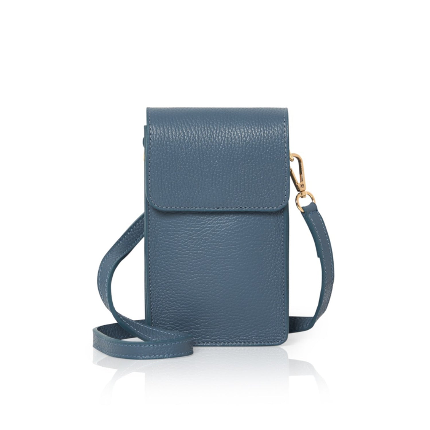 Vico Small Crossbody Bag Denim Blue | Betsy & Floss