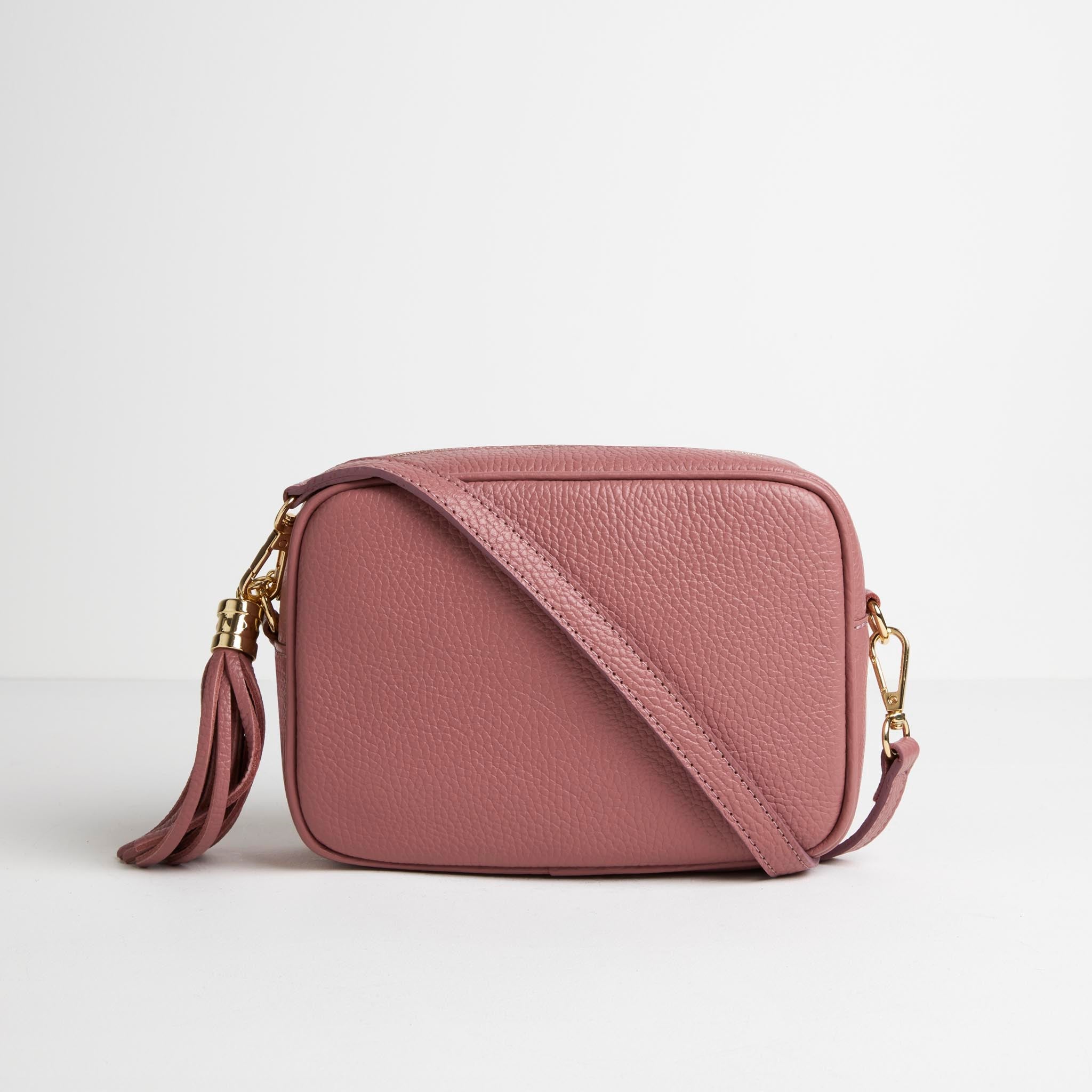 Kate Spade New York Staci Dual Zip Around Saffiano Leather Crossbody Bag  Purse Handbag (Light Rosebud), Chalk Pink: Handbags: Amazon.com
