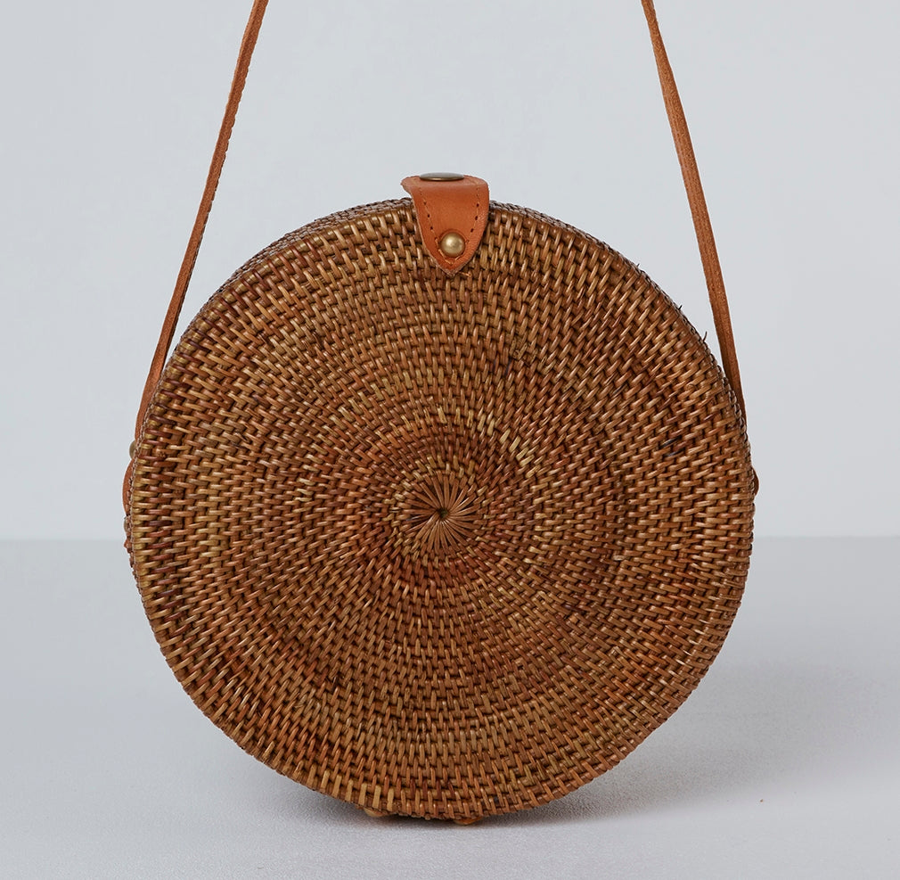 Palermo Round Basket Bag | Betsy & Floss