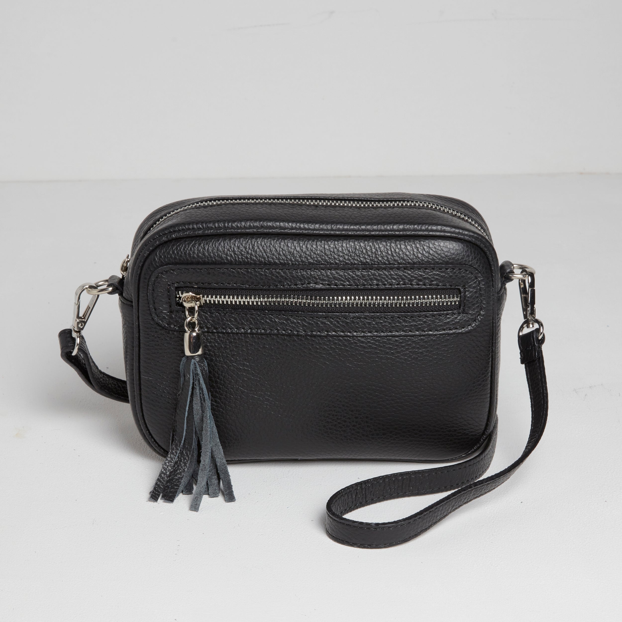 The original leather crossbody bags with interchangeable straps